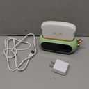 Kids Alarm Clocks for Bedroom, Cute Digital Clock with Night Light, 10 Ringtones, 10 Volumes, Nap Timer, Brightness Dimmer, Snooze, Bedside Alarm Clocks for Boys Girls Teens Birthday Gift, Plug-in Use (Green)