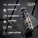 Car Ceramic Glass Coating Spray,Automotive Windshield Rain Repellant Glass Polish Protect, Long-Lasting Quick Dry Coat (3.38 fl oz +Towel)