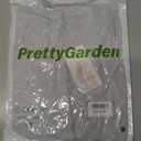 PRETTYGARDEN Women's 2025 Summer Long Sleeve Henley T Shirts Ribbed Knit Button Slim Fitted Basic Casual Going Out Fall Tops (Brown, XL)