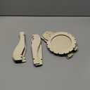 Wooden Vase Kit for Lego Roses Cherry Blossom Sunflower Tulips Daffodils Lotus Cute Flower Vase for Lego Bouquet Arrangement Home Decoration for Women AdultsNatural