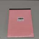 5pcs Legal Pads 8.5 x 11, Notepads 8.5 x 11 Inch,30 Sheets/Pack, Color Note Pads Clear Print Writing Pads of Paper, Memo Pads , Perforate Legal Notepads Paper , Wide Ruled Lined with Sturdy Back