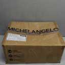 IOHOUZE Abstract Runner Rug 2x6 Ft Washable Runners for Hallways, Non Slip Kitchen Runner Printed Faux Wool Entryway Runner Indoor, Modern Abstract Floor Carpet for Hall Bedroom, Blue Rust