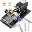 BAOSHISHAN 280W Pearl Drilling Machine Coral Driller Amber Holing Machine Upgrade Large Plastic Pallets Full Set Speed Adjustable 110V (with 6pcs tungsten steel needles)