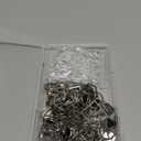 108 Pieces Stainless Steel Earring Bezel Blanks Wire Hooks Bezel Trays with 12 mm Glass Cabochons Setting for Jewelry Making DIY Craft