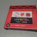 Crayola Color Pop Scarlet Red and Gold Star Party Supplies (12 Paper Plates, 12 Paper Straws, 12 Place cards, 24 Napkins) for Birthdays, Christmas, Graduations, Fourth of July (5CLP1013)