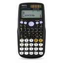 Scientific Calculators, IPepul Math Calculator with 417 Function, Solar Battery Power and 4-Lines Display, School Supplies for Middle High College Students Teachers (Black 991ES)