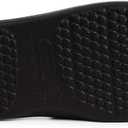 FUNKYMONKEY Womens Bathroom Shower Slippers Indoor Home Beach Non Slip Sandal (Black)