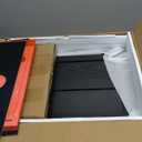 Nightstand, Boho Night Stand with 1 Drawers, Modern Side Accent Table with Open Shelf, Wooden Top Bedside End Table for Bedroom, Living Room, Black