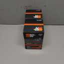 2 x K&N High-Flow Original Lifetime Universal Clamp-On Air Filter: High Performance, Premium, Washable: Flange Diameter: 3.5 In, Filter Height: 3 In, Flange Length: 0.625 In, Shape: Round Tapered, RU-4410