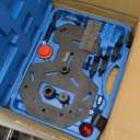 Double Clutch Dry DPS6 Transmission Installer Remover Tool Kit, Compatible with Volvo Ford Focus Replacement for FM No. 307675 (Blue Case)