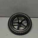 12 Inch Balance Bike Replacement Wheel, EVA Foam Balance Bike Wheel Compatible with Strider, Black
