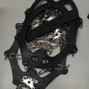 Ice Trekkers for Boots - Crampons Ice Cleats Traction Snow Grips for Boots Shoes with 23 Stainless Steel Spikes Anti Slip for Walking,Hiking,Climbing,Fishing and Mountaineering, L