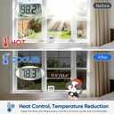 SUNBABY Window Tint for Home, One Way Privacy & Heat Blocking, 29.5"x78.7"