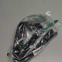 YSIL 1" ID 3.3FT Heat Shielded Fire Thermo Armor Fire Sleeve Silicone Coated Fiberglass Heat Protection for Automotive Hose Cable Lines & Electrical Wiring Black