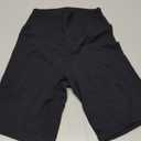 Women Biker Shorts Inseam - High Waisted Tummy Control Workout Athletic Exercise Spandex S