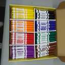 Aigybobo 192 Count Washable Markers Bulk, 12 Assorted Colors, Broad Line Conical Tip Coloring Marker for Kids, Markers Bulk Pack for Classroom, School Art Supplies & Back to School Supplies