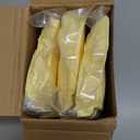 30 Count Heavy Duty Duster Refills for Swiffer, Multisurface 360 Larger Size Dusters with 4X Microfibers, Unscented Disposable Dusters for Cleaning Home, Blinds, Fans, Corners (Only Duster) (Yellow)