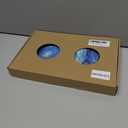 Hokafenle Ergonomic Mouse Pad Wrist Support, Terraced Slope Carpal Tunnel Wrist Pad for Mouse with Unibody Memory Foam, Wrist Rest Pain Relief Mousepad (Starry Night, 11.8x7.9 in)