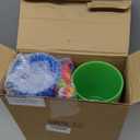 Sieral Cups with Straws and Lids Kids Tumbler with Straw Reusable Water Bottle Iced Coffee Travel Mug Adults Plastic Cups for Parties 16 oz (Candy Colors,30 Pack)