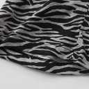 PNAEONG Women's Capri Pajama Pants Lounge Causal Bottoms Fun Print Sleep Pants (L)