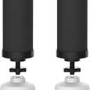 Waterdrop NSF/ANSI 42&372 Standard Gravity Water Filter, Replacement for Berkey BB9-2 Black Filters & PF-2 Fluoride Filters, Berkey Gravity Water Filter System and Waterdrop King Tank Series