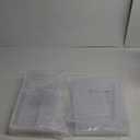 Clear Storage Bin with Lid 3 Pack Stackable & Sturdy Plastic Multifunctional Folding Storage Bins for Bedroom, Living Room, Study,Room, 23 QT Folding Box with Magnetic door (White)