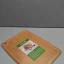 Cutting Board for Kitchen, 17.3x12.8Inch Wood Fiber Composite Cutting Board with Juice Groove and Non-slip Feet, Dishwasher Safe, Knife-Friendly Chopping Board for Meat, Bread, Fruit, Wooden (Natural)