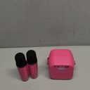 Mini Karaoke Machine with 2 Wireless Microphones for Kids Adults,Portable Bluetooth Karaoke Speaker with Party Lights,Christmas Birthday Gifts for Girls Ages 4, 5, 6,7, 8, 9, 10,12+ Family Home Party (Hotpink 2 Mics)