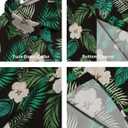 COOFANDY Men's Button Down Shirts Stain Shield Dress Shirts Short Sleeve Summer Business Casual Shirts (Blue, M)