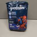 Goodnites Boys' Nighttime Bedwetting Underwear, Size Extra Small (28-43 lbs), 15 Ct, Packaging May Vary