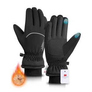 rivmount Winter Gloves Women Men, Thermal Ski Gloves for Cold Weather with Warm, Waterproof, Touchscreen for Running, Skiing M