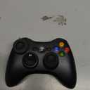 W&O Wireless Controller Compatible with Xbox 360 2.4GHZ Gamepad Joystick Wireless Controller Compatible with Xbox 360 and PC Windows 7,8,10,11 with Receiver (Black)