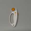 Fiskars 45mm Rotary Cutter for Fabric with Ergonomic Loop Grip, Premium Steel Rotary Fabric Cutter Blade for Precise Cuts, Arts and Crafts, Sewing Supplies and Quilting Tools