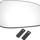 1 Pc Right Passenger Side Mirror Glass Replacement for Volvo S60 S80 2003-2006 W/Backing Plate No.30634720 Real Glass Plastic