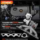 Turbo Turbocharger Kit with Gasket Compatible with 2016-2018 Hyundai Tucson 1.6L L4, Turbo Charger Replace# 28231-2B760 282312B760