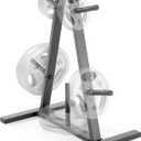 Marcy Standard Weight Plate Tree for 1-Inch Plates for Home Gym, 300 lb. Max. Capacity PT-5733
