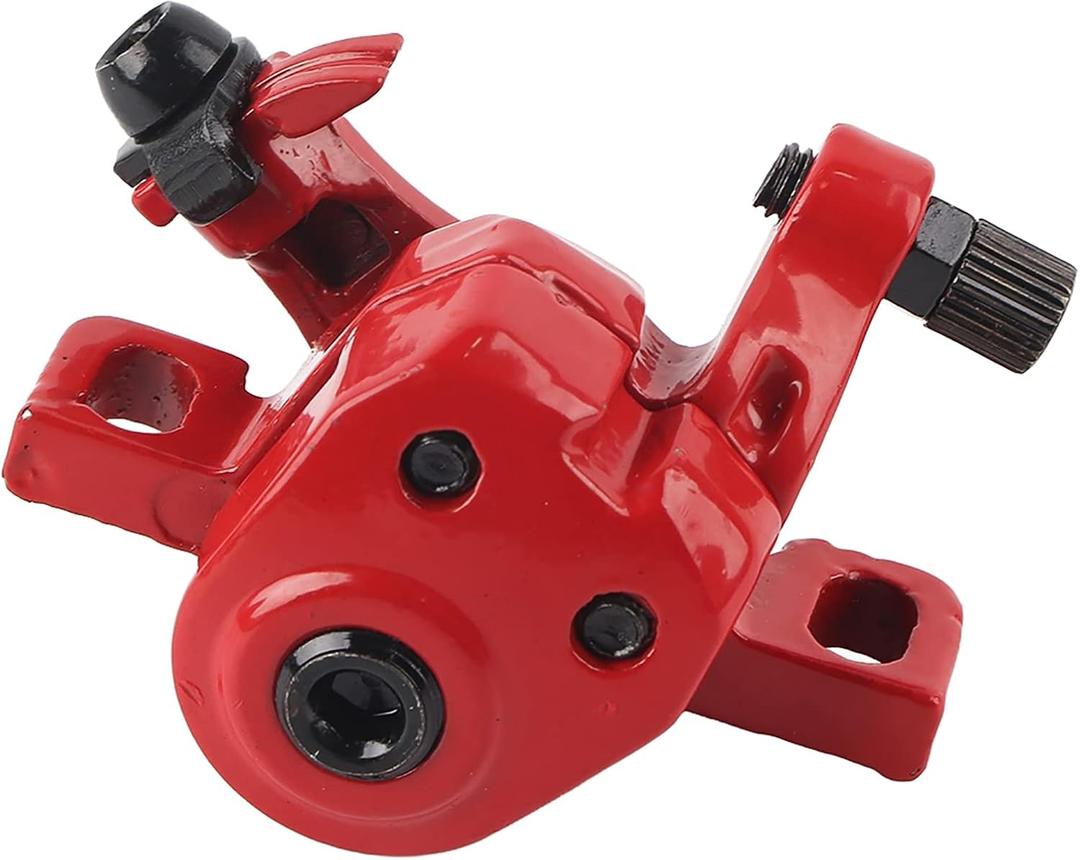 Rear Wheel Disc Brake, Metal Compact Disc Brake for 365 Electric Scooter Brake Calipers (Red)
