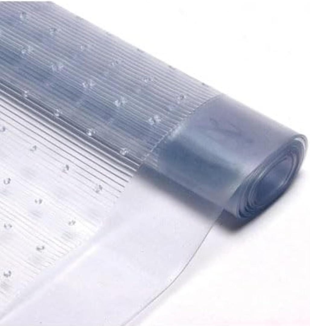 Clear Heavy-Duty Vinyl Plastic Carpet Protector 100% Waterproof Carpet Floor Mat Protector Runner Guard Protector Sheet Home Office Hallway Kitchen Runner 27 Inches(2.231ft) Wide (9FT)