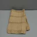 Artoid Mode Burlap Brown Farmhouse Woven Rustic Hollow Table Runner, Seasonal Holiday Hollow Kitchen Dining Table Decoration for Home Party Decor 12x60 Inch