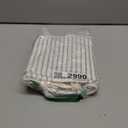 Farmhouse Pillow Covers 22x22, Modern Accent Square Throw Pillow Covers Set of 2, Gray and Beige Striped Patchwork Linen Decorative Pillows Cushion Covers for Couch Chair Bedroom Christmas Decorations