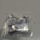 Upper & Lower Swing Arm Wheel Hex Adapter Steering Block Swing Arm Mount Steering Cup w/Bearing Set Compatible with WPL D12 1/10 RC Car Upgrade Part (Black)