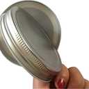 24 pack Mason Jar Lids Regular Mouth, Leak Proof and Secure (24, Regular Mouth)