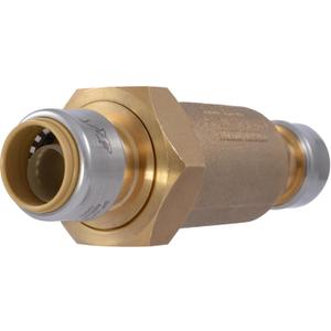 Cash Acme BF1 Dual Check Valve, 3/4 Inch Push to Connect, Compatible with SharkBite, BF13434SB