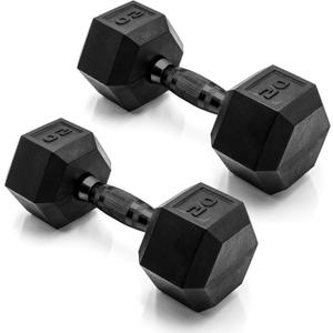 CAP Barbell Coated Dumbbell Weight | Multiple Options Pairs & Sets