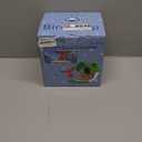 birdsnap MON - Bird Feeder with Camera, 2K Detachable Video Bird Feeder Live with 32GB Card Fruit Fork, AI Identify Feather Species, Auto Record in Backyard, Ideal Gift for Birds Lover (Green)