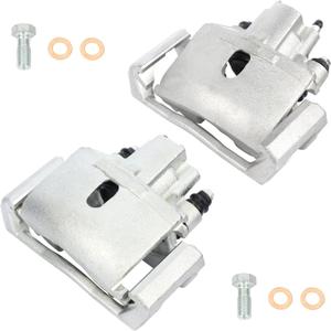 cciyu 18-B4836 18-B4837 Rear Left + Right Brake Calipers W/Bracket For Chrysler For Aspen 2007-2009,For Dodge For Durango 2004-2009,For Dodge For Ram 1500 2002-2010,For Ram For 1500 2011-2018