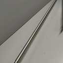 Umbra Twilight Curtain Rod Set Wrap Around Design Ideal for Blackout or Room Darkening Panels, 48 to 88 Inches, Nickel