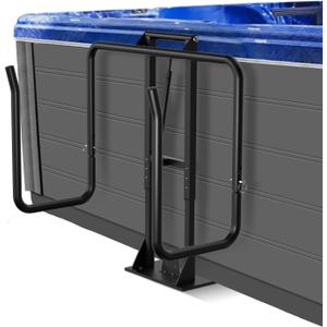 Cover Lifter,Hot Tub Cover Lifter Undermount,Spa Cover Lift,Heavy Duty Hot Tub Cover Lifter Hydraulic Removal System Adjustable U-Arms Reinforced Brackets,Undermount Design Works with All Spa Shapes