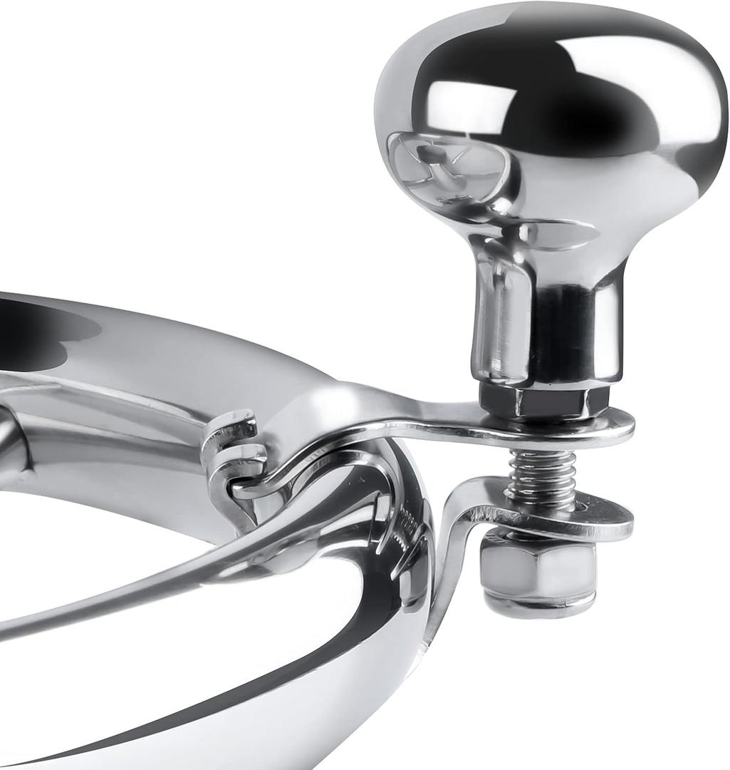 AISI 316 Stainless Steel Boat Steering Wheel Knob Marine Sport Maneuvering Konb Steering Spinner Knob Wheel Suicide Knob Swivel