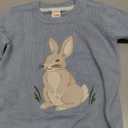 Gymboree Boys' and Toddler Embroidered Pullover Sweater (5T, Dusty Robin Bunny)